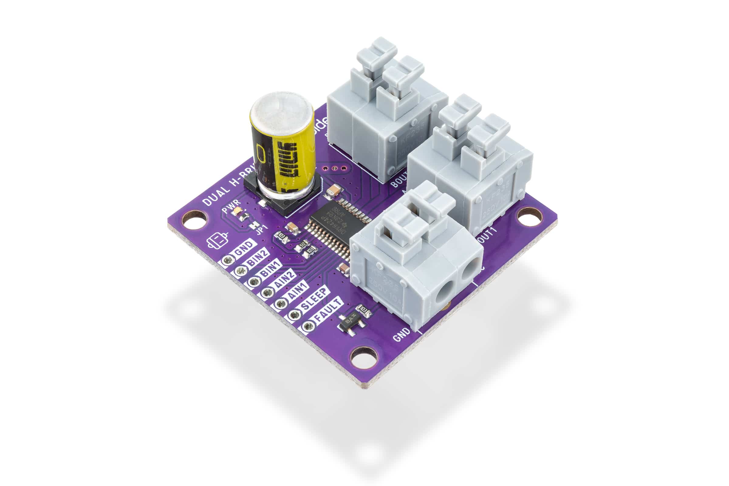 Dual Motor H-Bridge DRV8424P Driver Breakout – Soldered Electronics