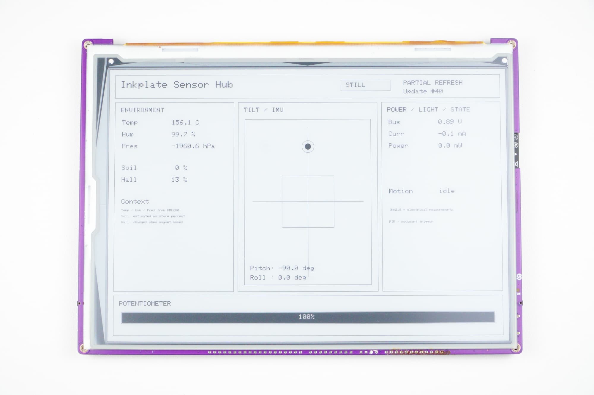 Inkplate Sensor Hub