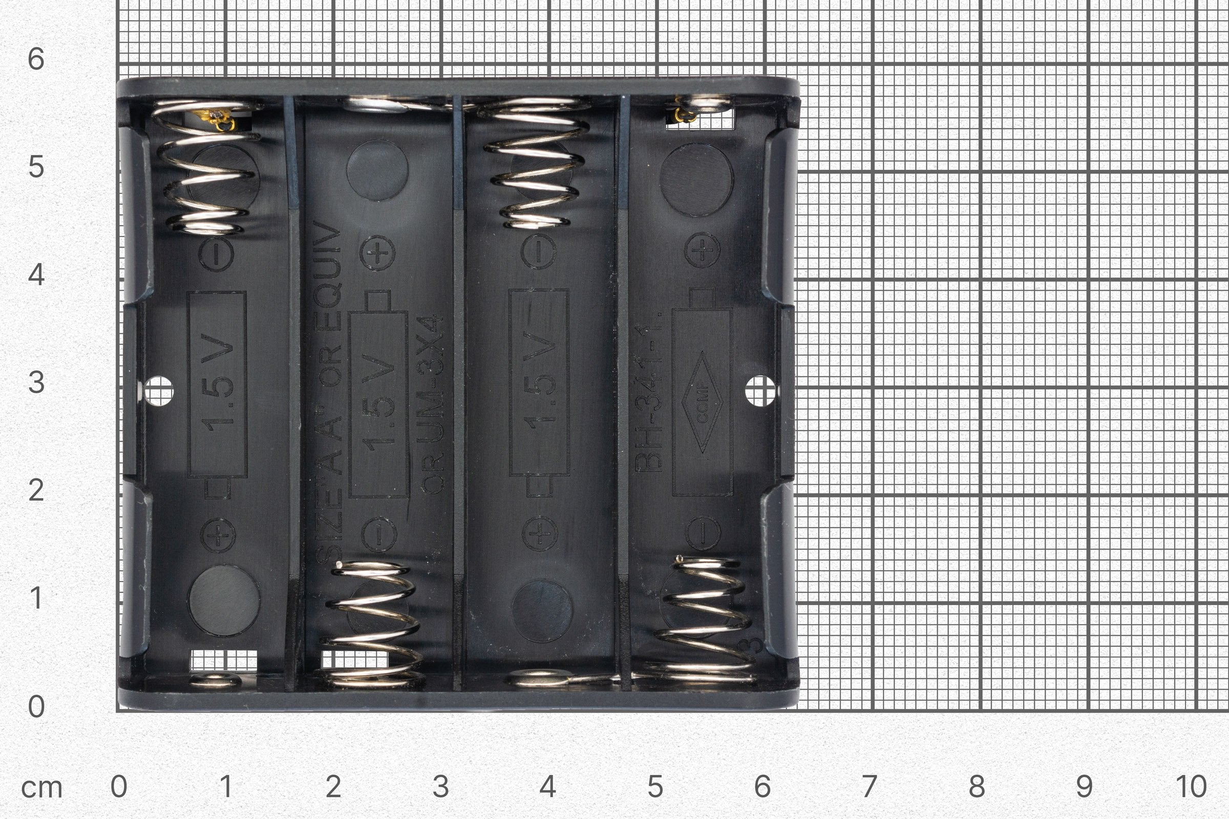 4xAA držač za baterije bez žice