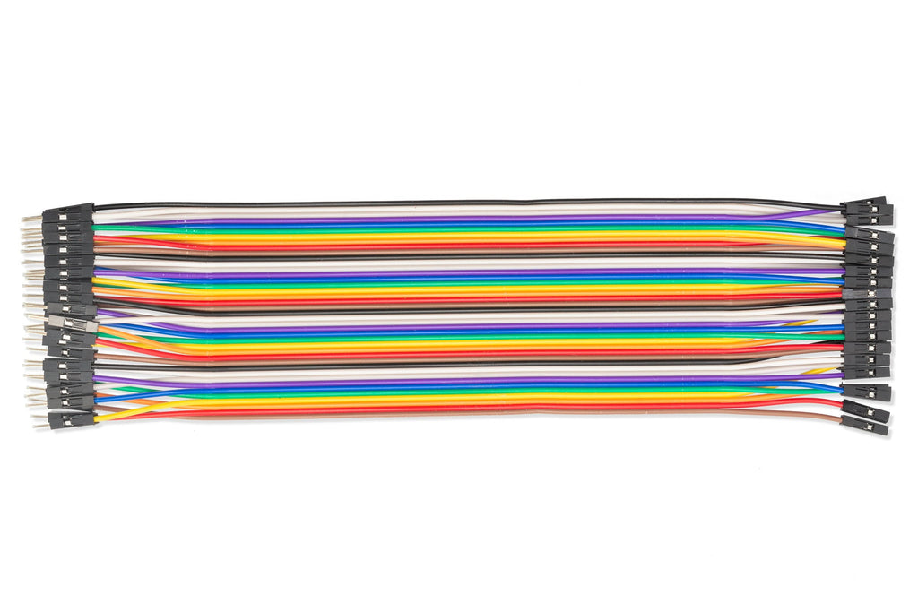 Set of Male-Female Cables, 40 Pieces