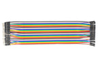Set of Male-Female Cables, 40 Pieces
