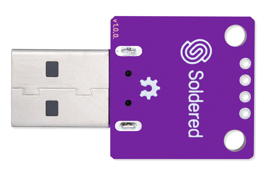 USB Type A male breakout-Actuators