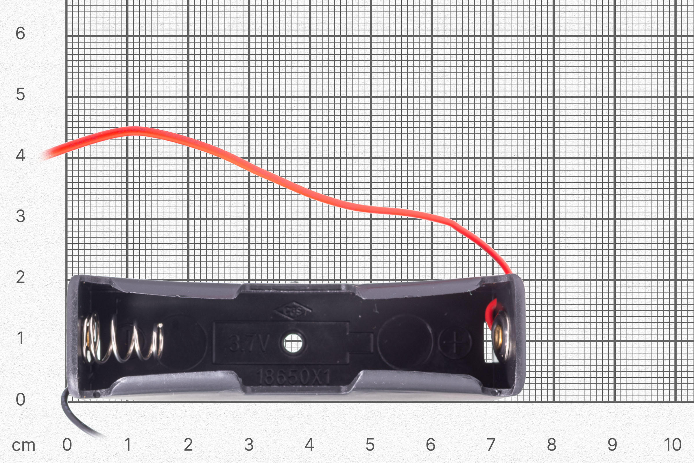 Holder for 18650 lithium battery-Batteries