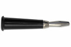 Bananenstecker, 4mm, schwarz