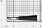 Bananenstecker, 4mm, schwarz