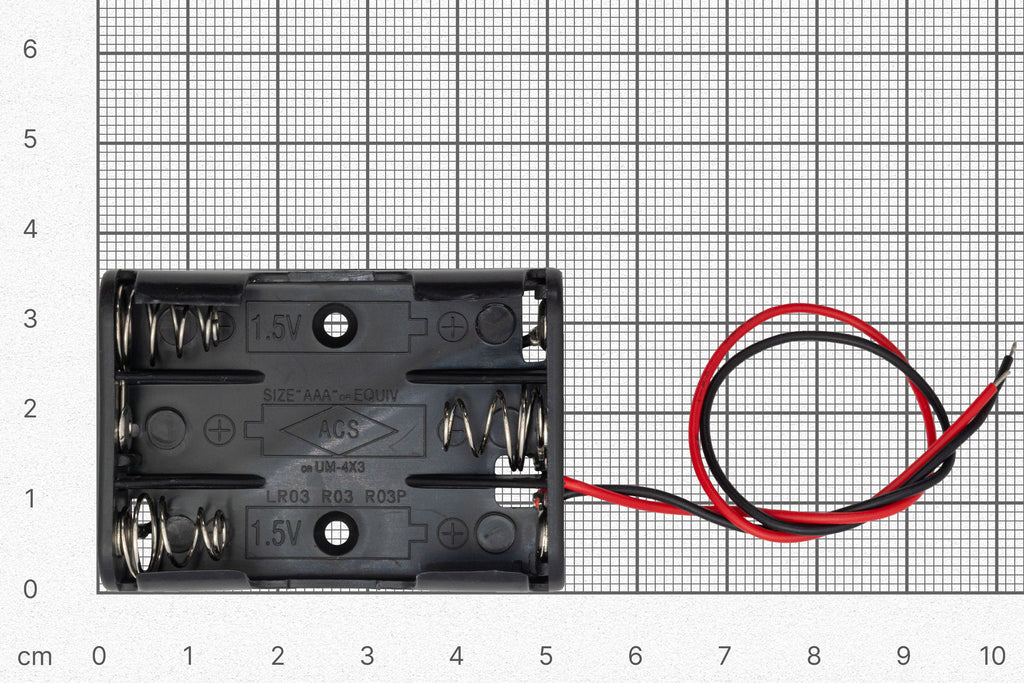 3xAAA battery holder