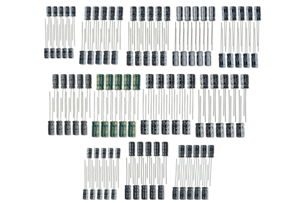 Set der Kondensatoren, 120 Stück