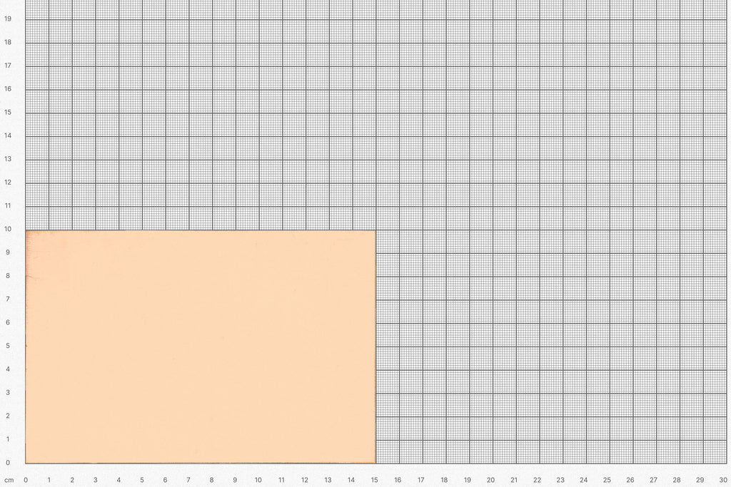 Copper board FR4, one-sided, 150x100mm