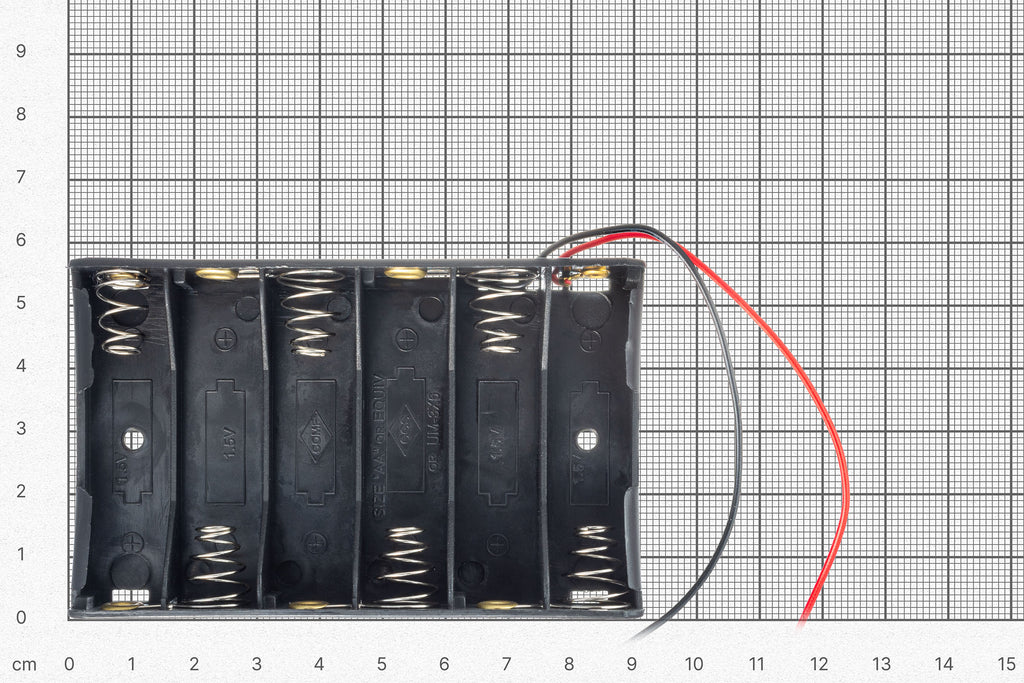 6xAA battery holder-Batteries