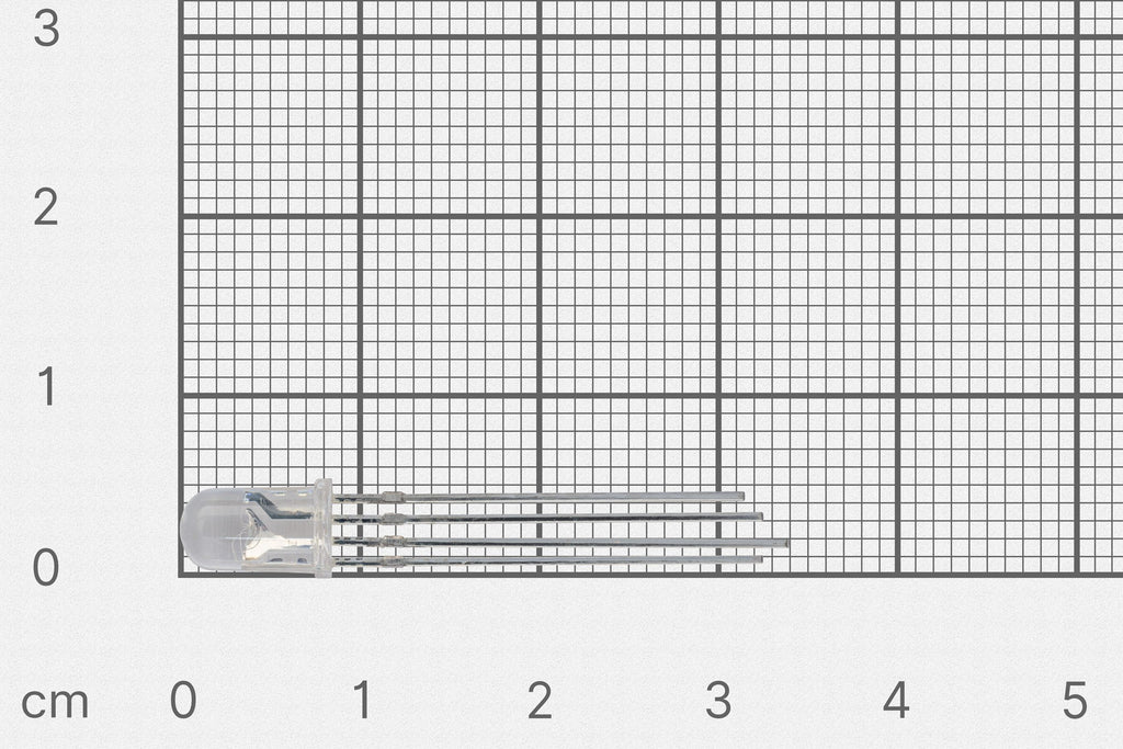5mm RGB LED diode - common anode(+)-Components
