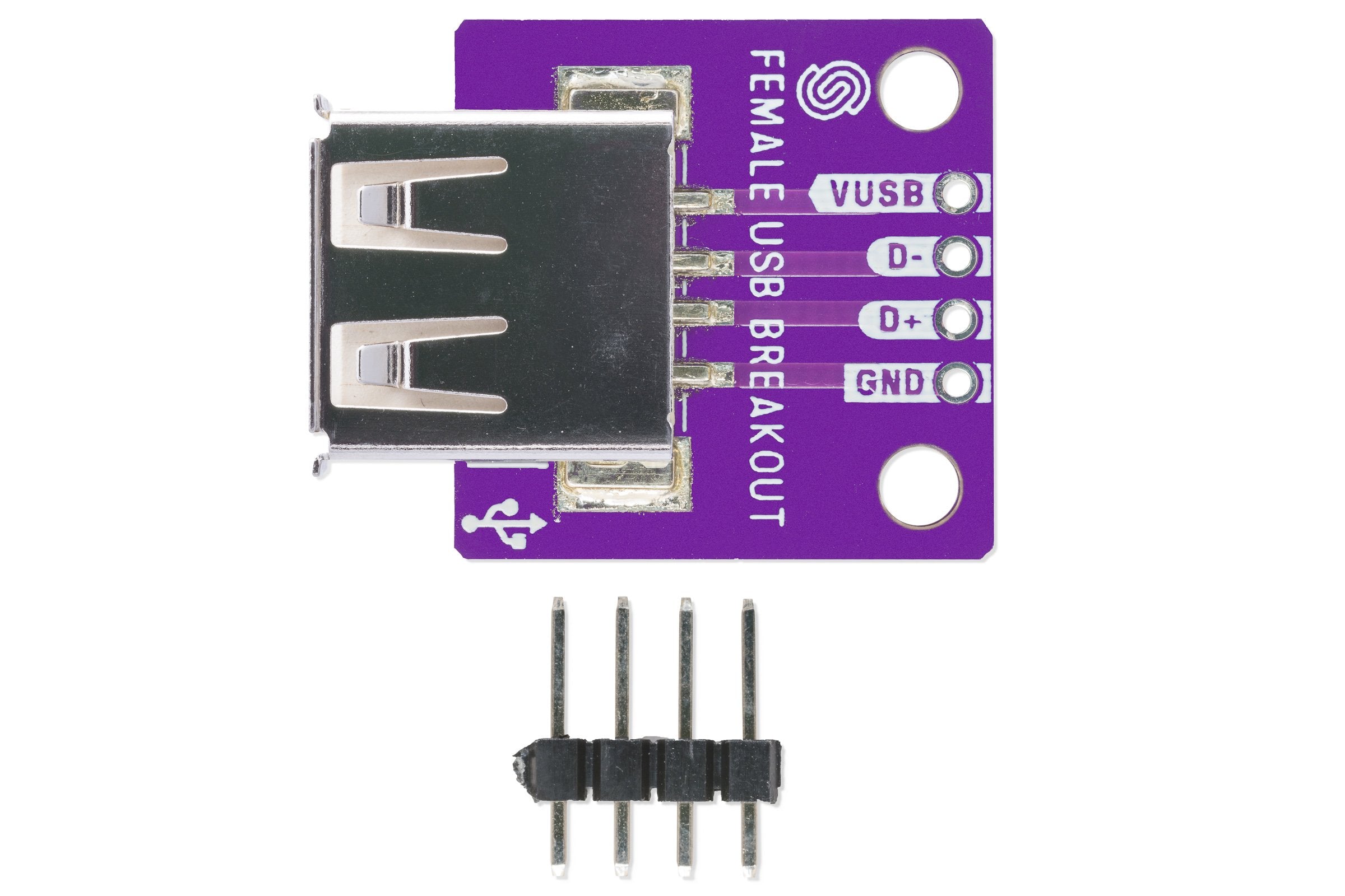 USB Type A female breakout-Actuators