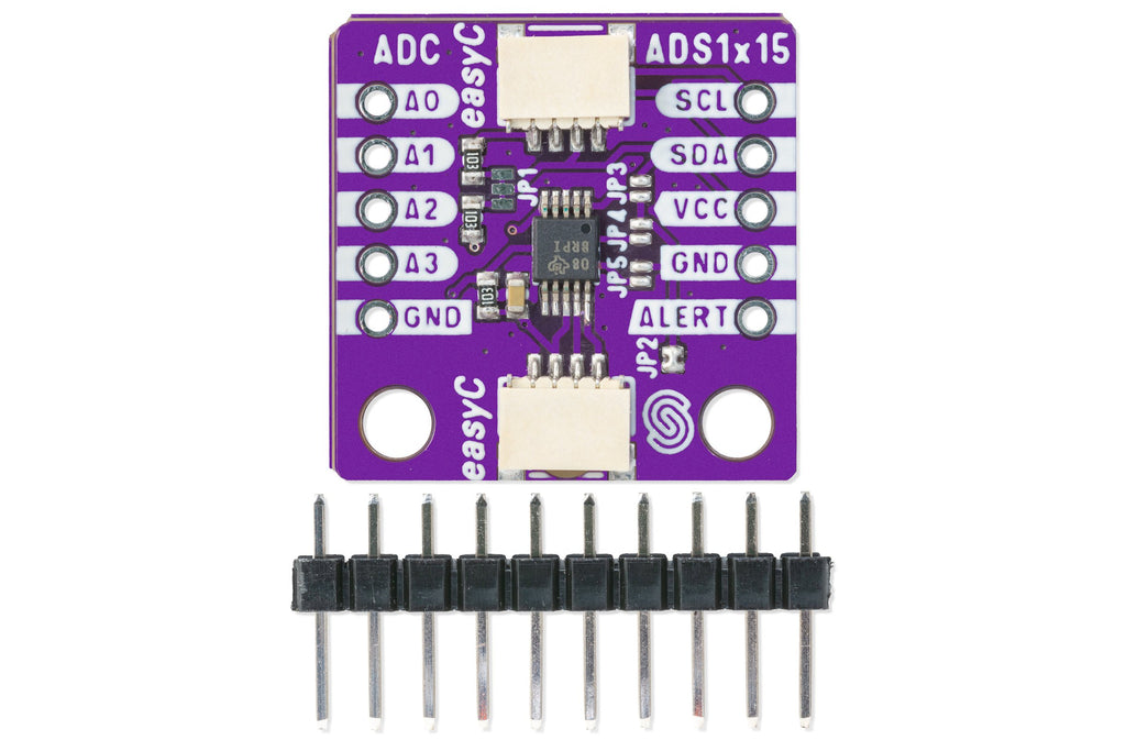 ADC 12-bit ADS1015 4-channel with PGA breakout-easyC ecosystem