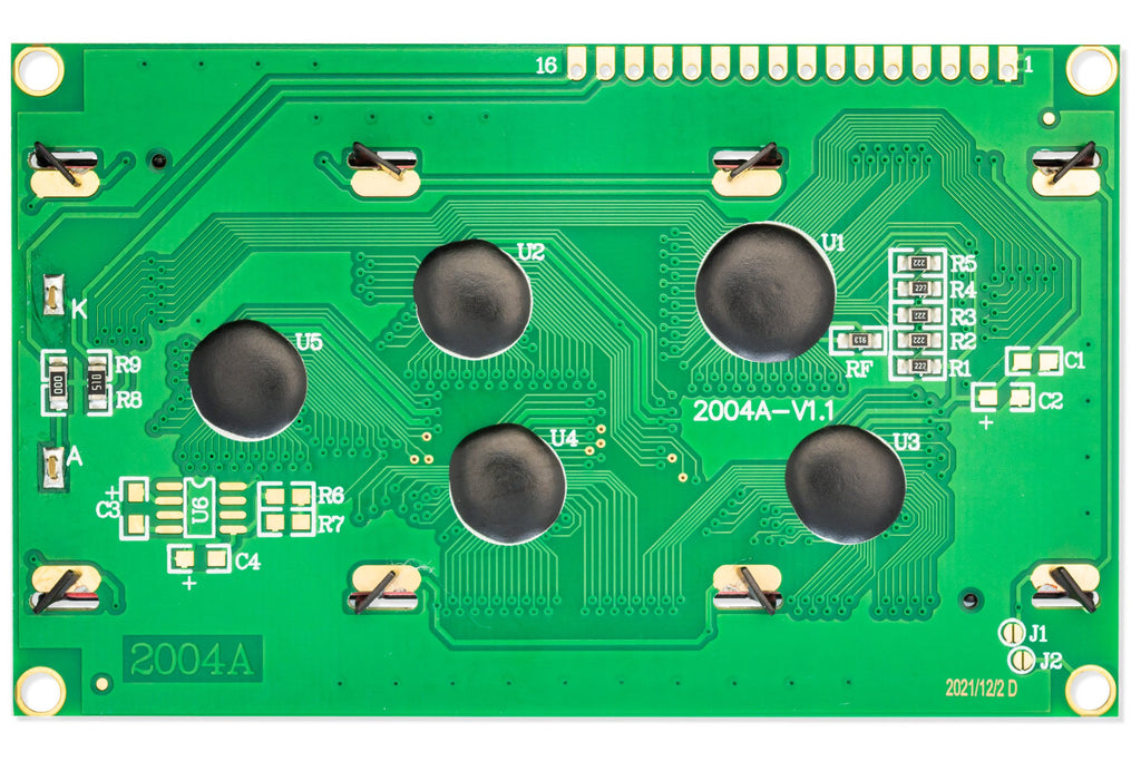 LCD display 20x4 blue/white