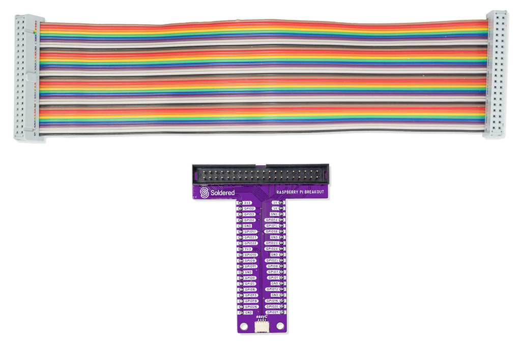 Raspberry Pi breadboard breakout + cable-easyC ecosystem