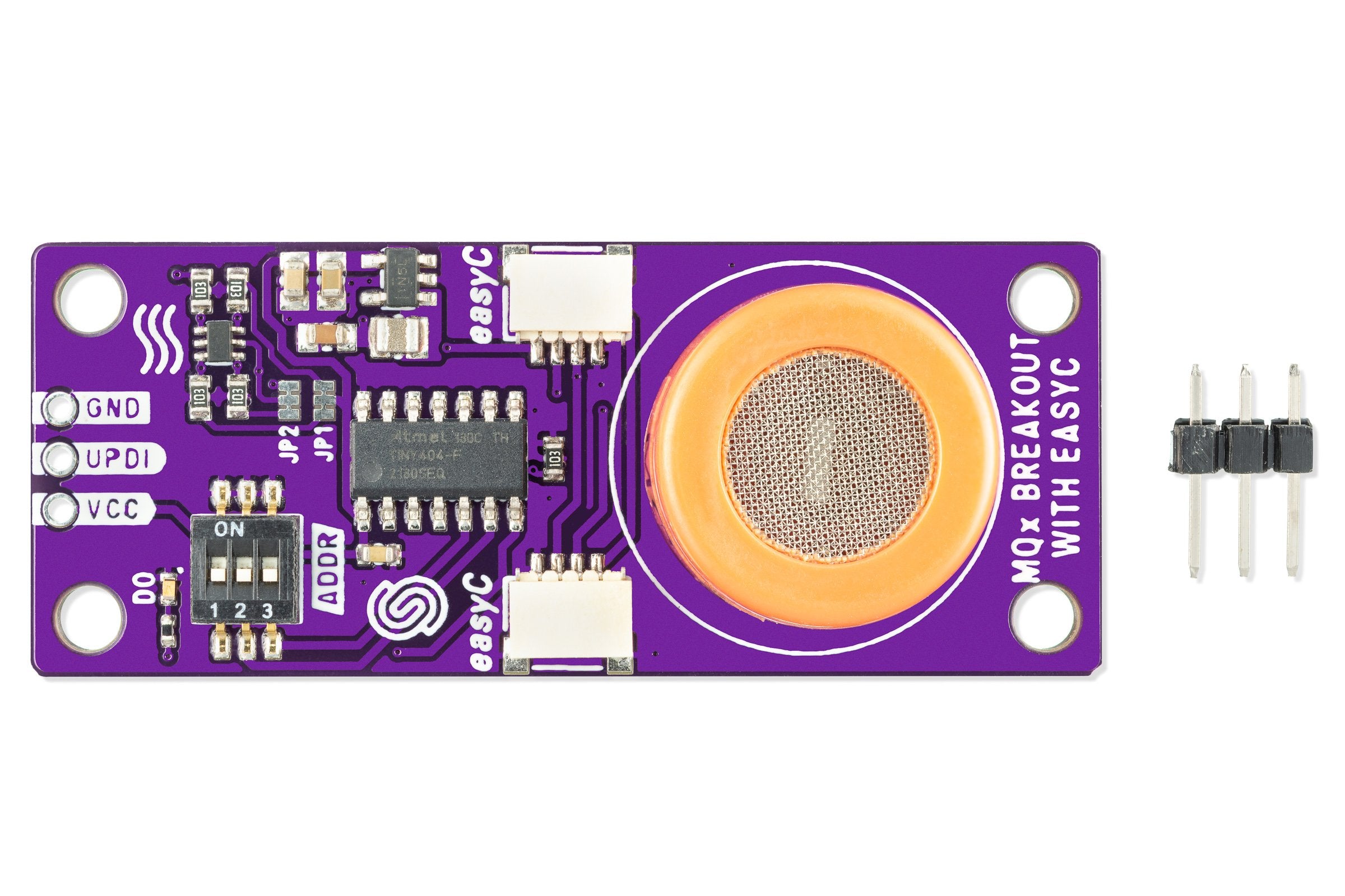 Alcohol, Ethanol sensor MQ3 breakout with easyC-easyC ecosystem