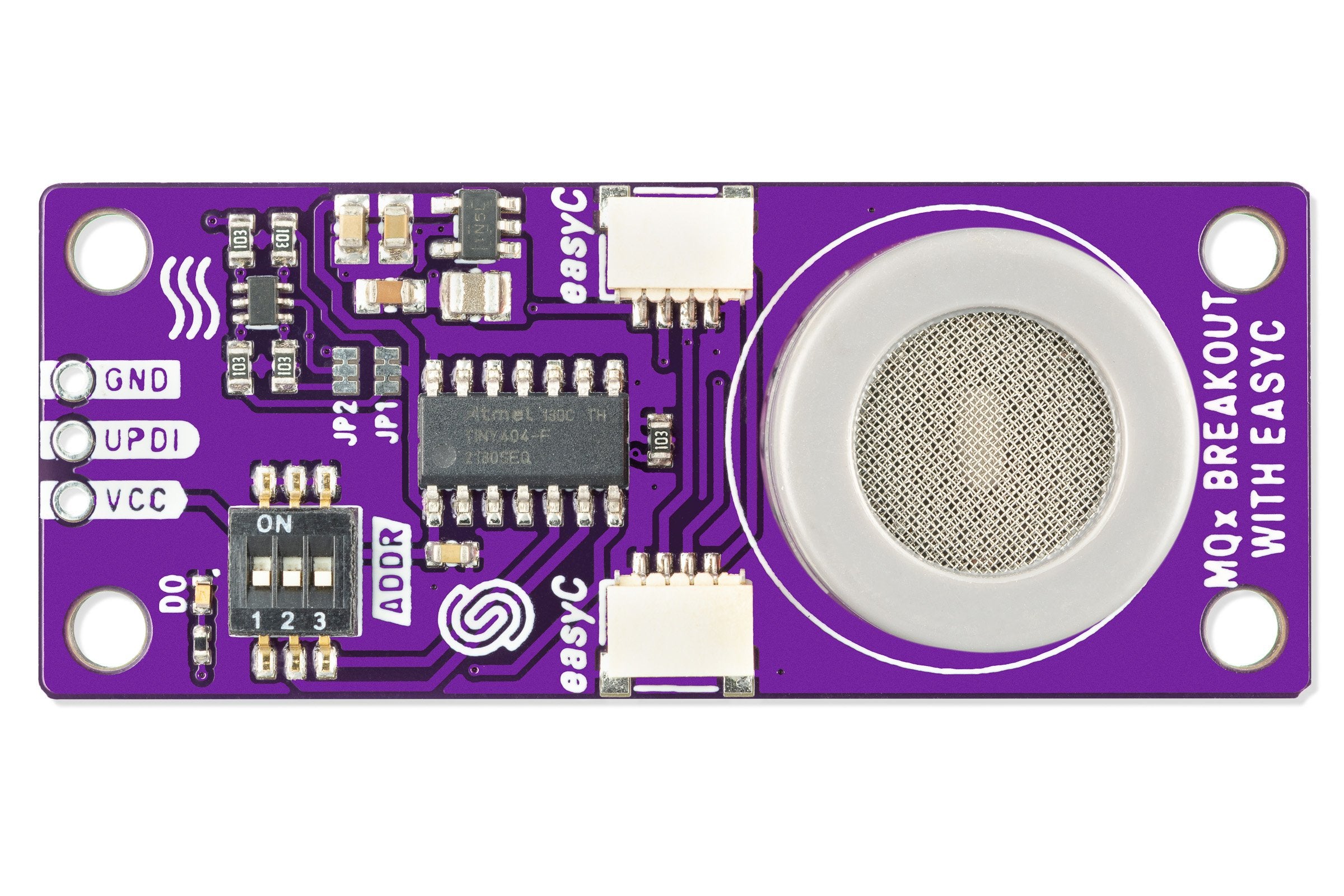 CO sensor MQ7 breakout with easyC-easyC ecosystem