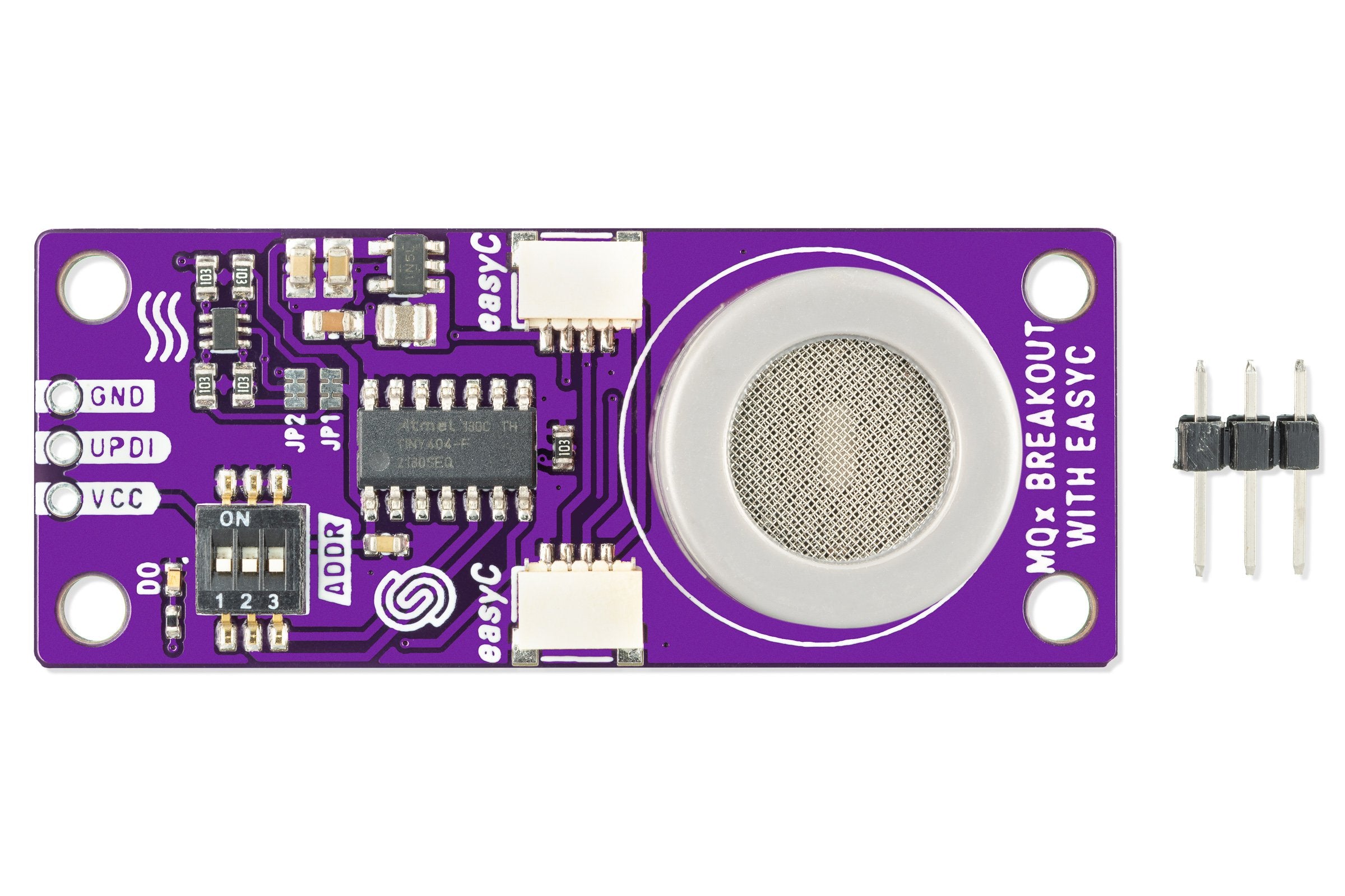 CO sensor MQ7 breakout with easyC-easyC ecosystem