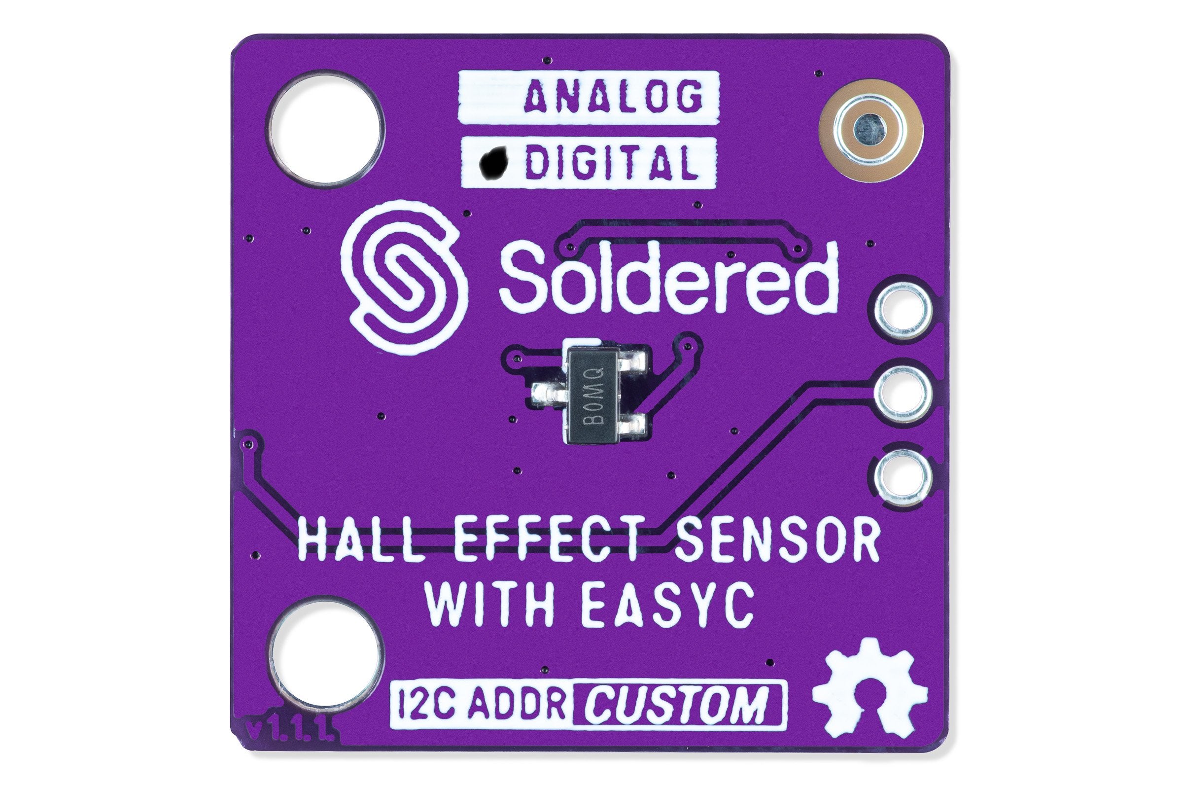 Hall effect sensor breakout with digital output &amp; easyC-easyC ecosystem
