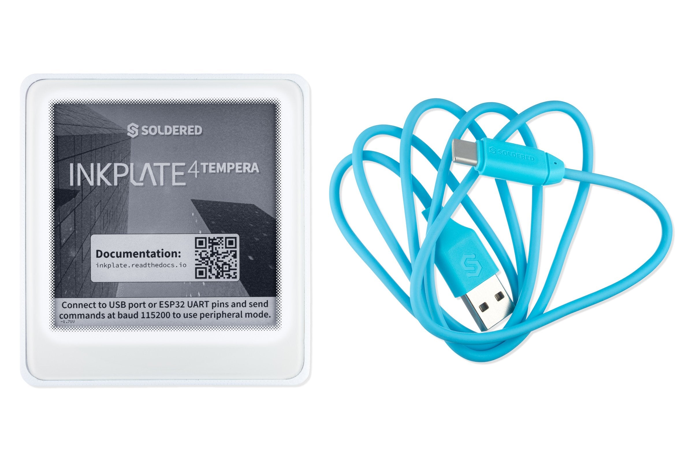 Soldered Inkplate 4 TEMPERA-Inkplate