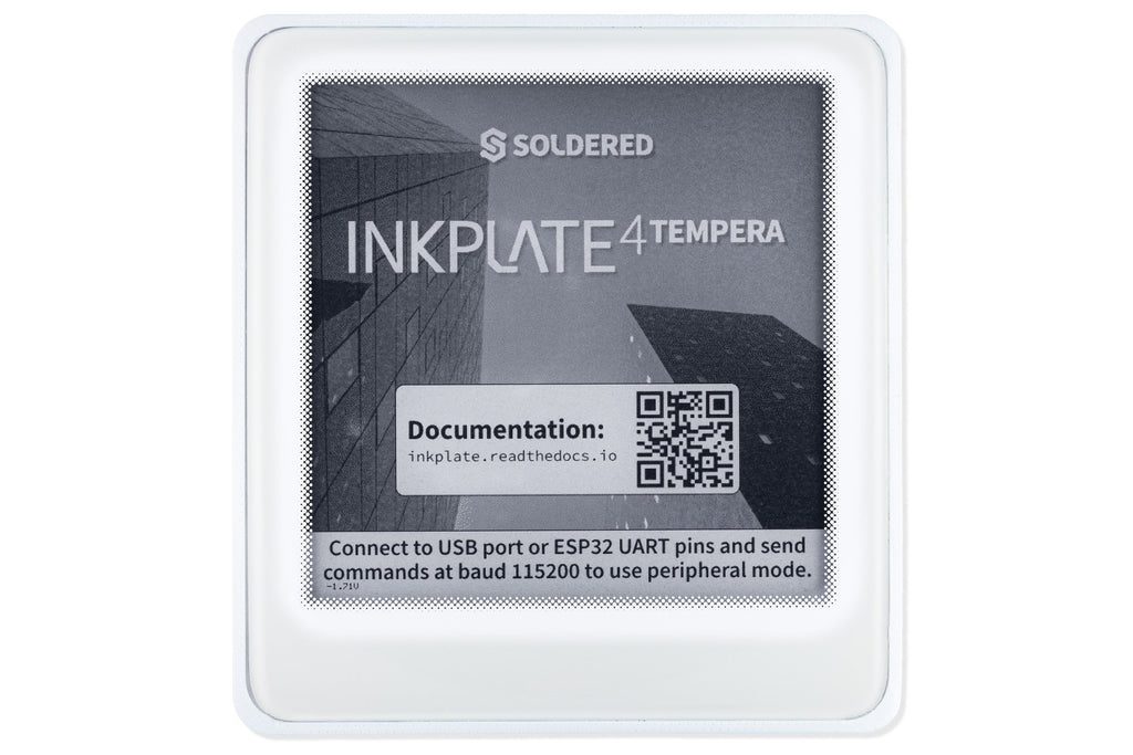 Soldered Inkplate 4 TEMPERA-Inkplate