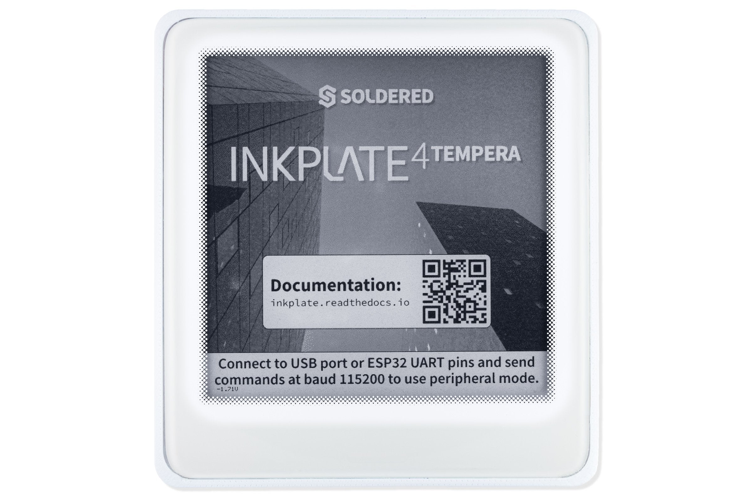 Soldered Inkplate 4 TEMPERA-Inkplate