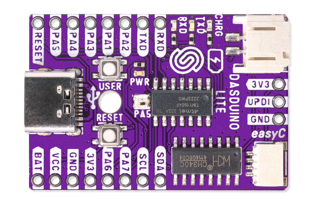 Dasduino LITE (ATTiny1604)-Dasduino (Arduino-compatible)