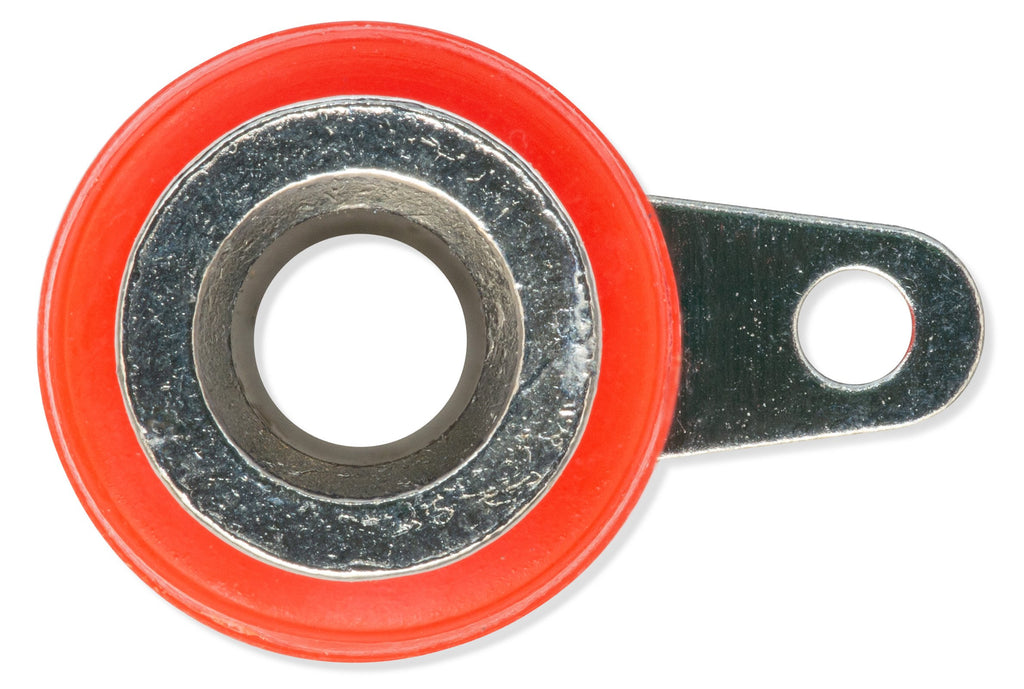 Banana konektor, 4 mm, ženski, crveni