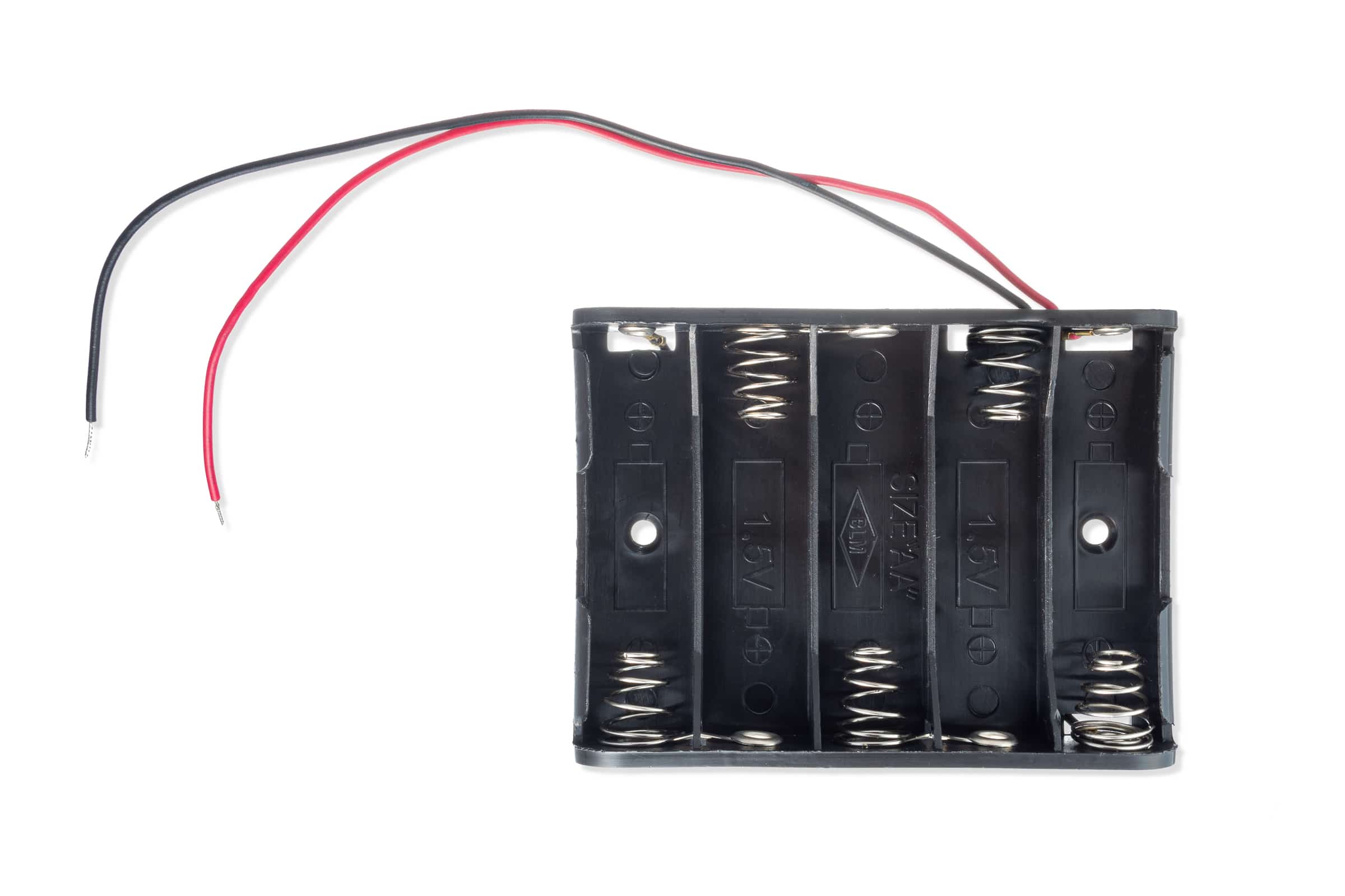 5xAA battery holder-Batteries