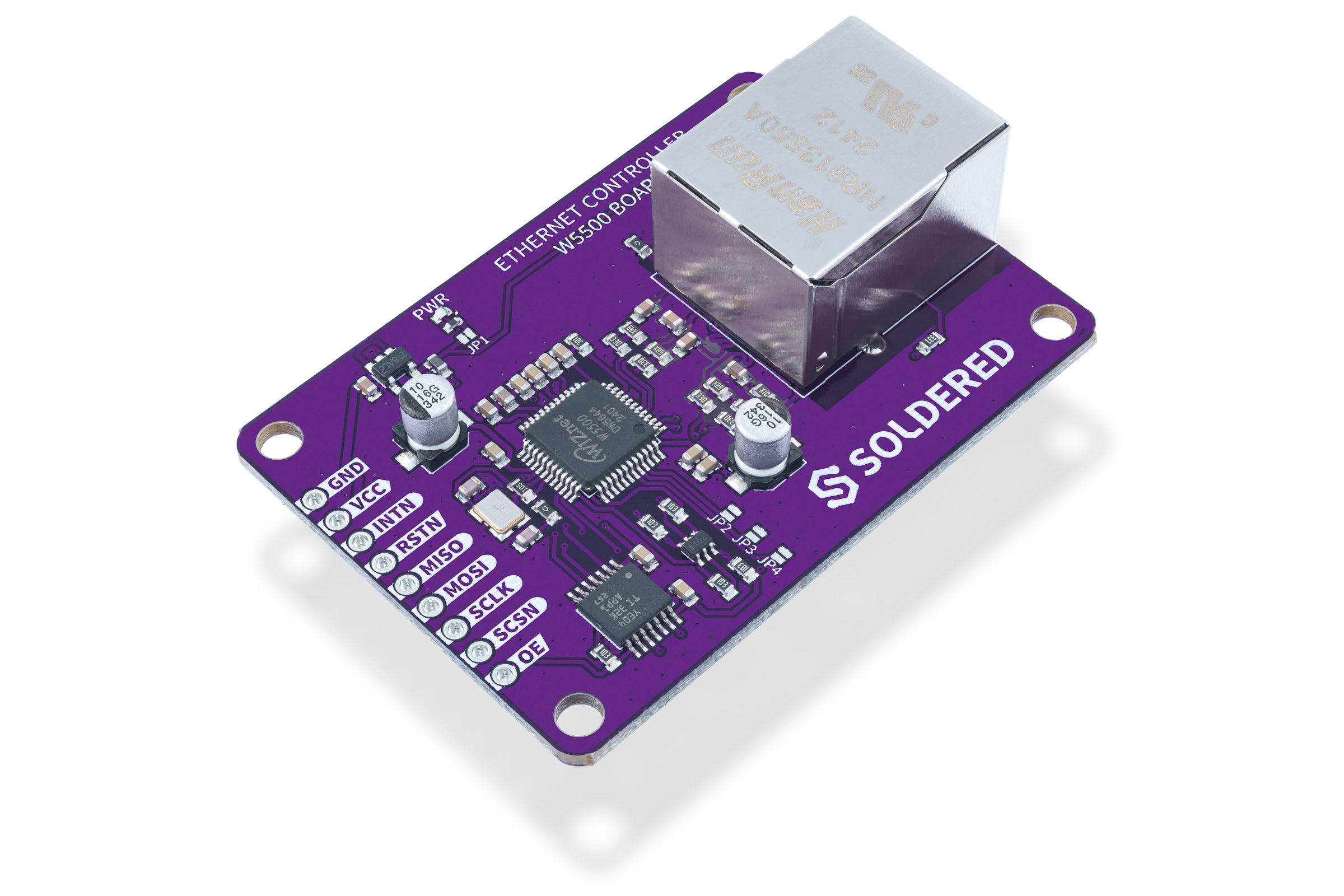 Ethernet controller W5500 board-Communication