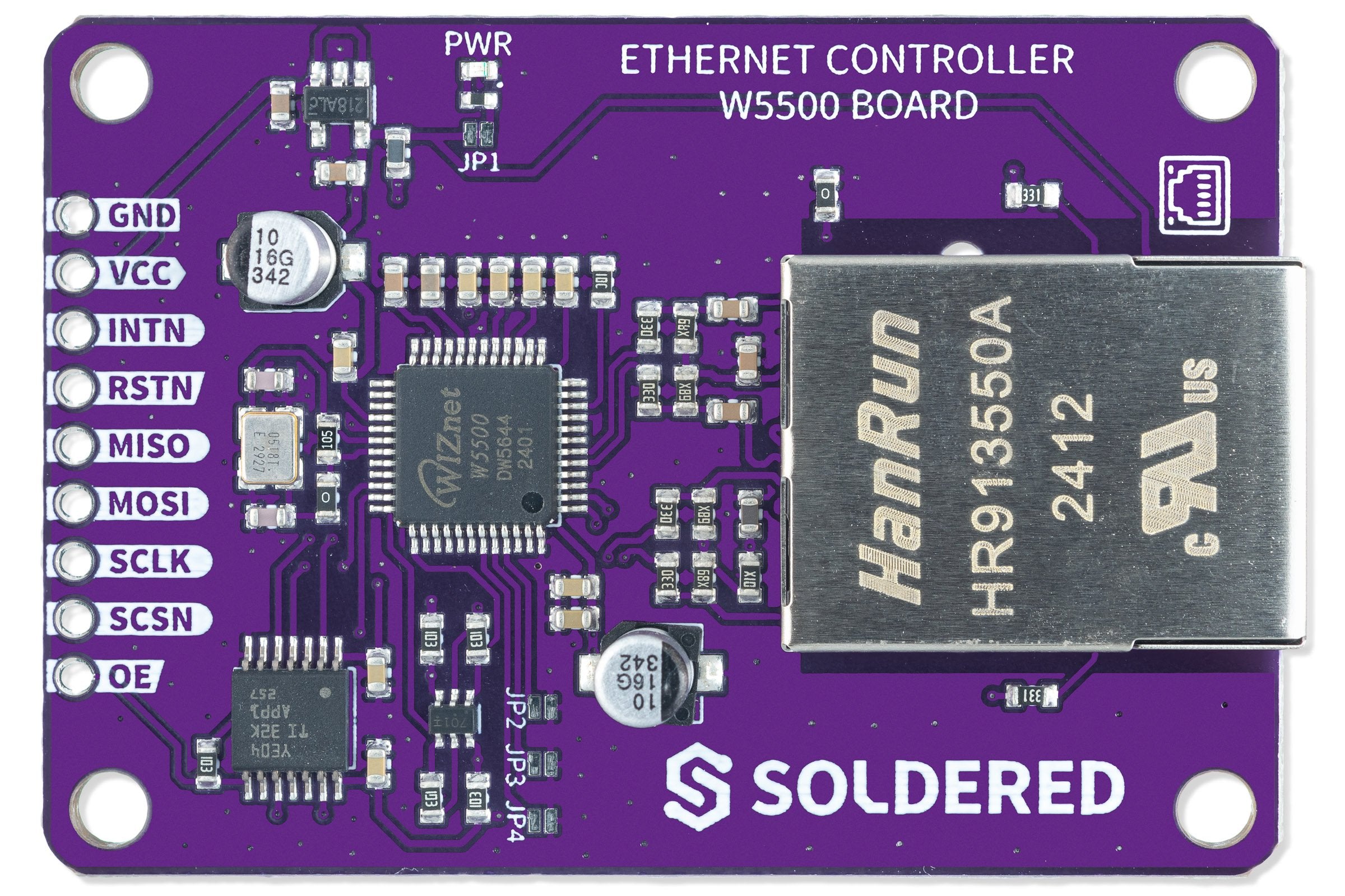 Ethernet controller W5500 board-Communication