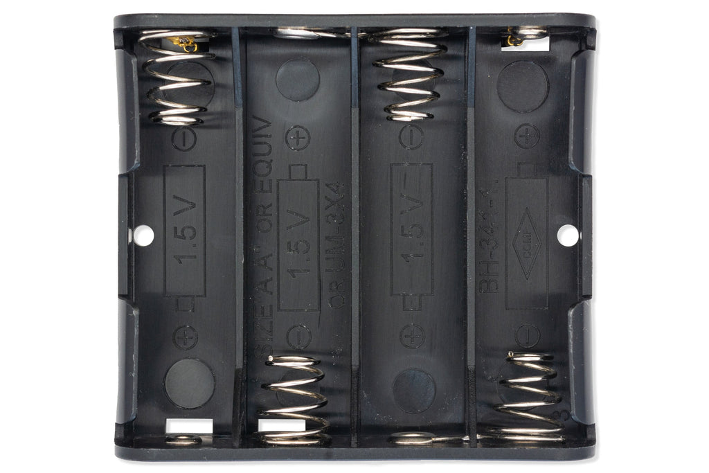 4xAA battery holder without wire