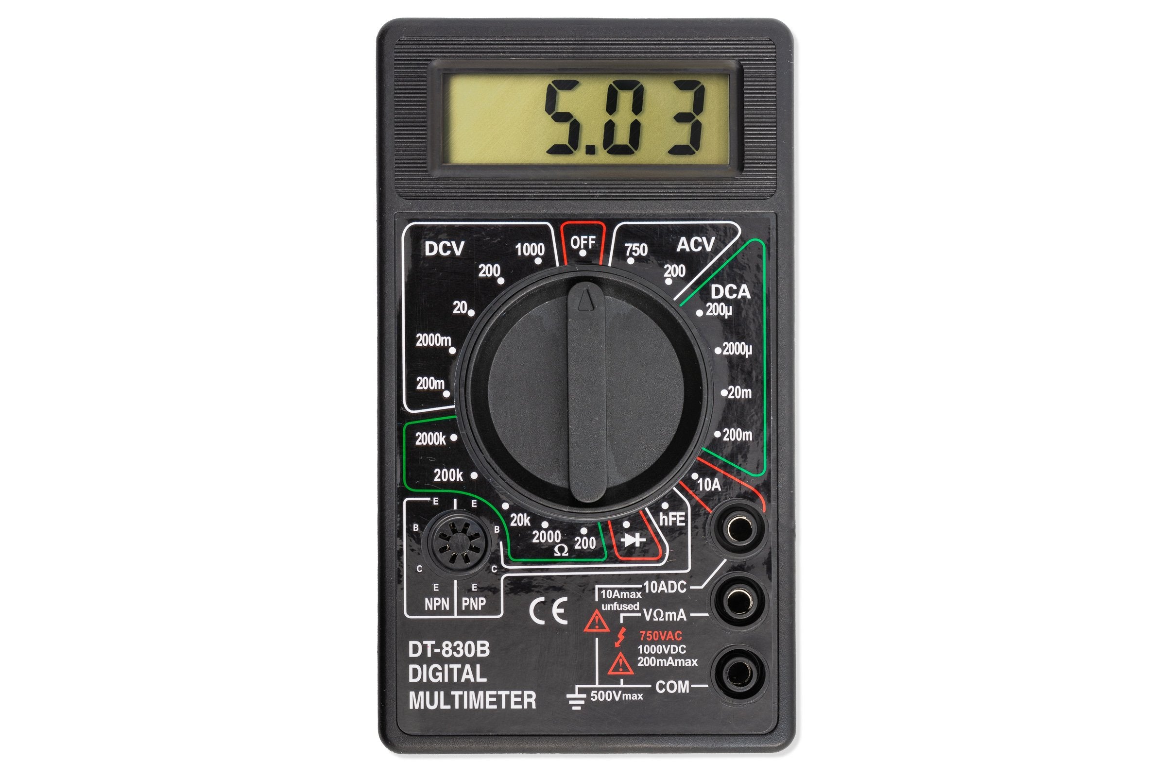 Digitaler Multimeter für Anfänger