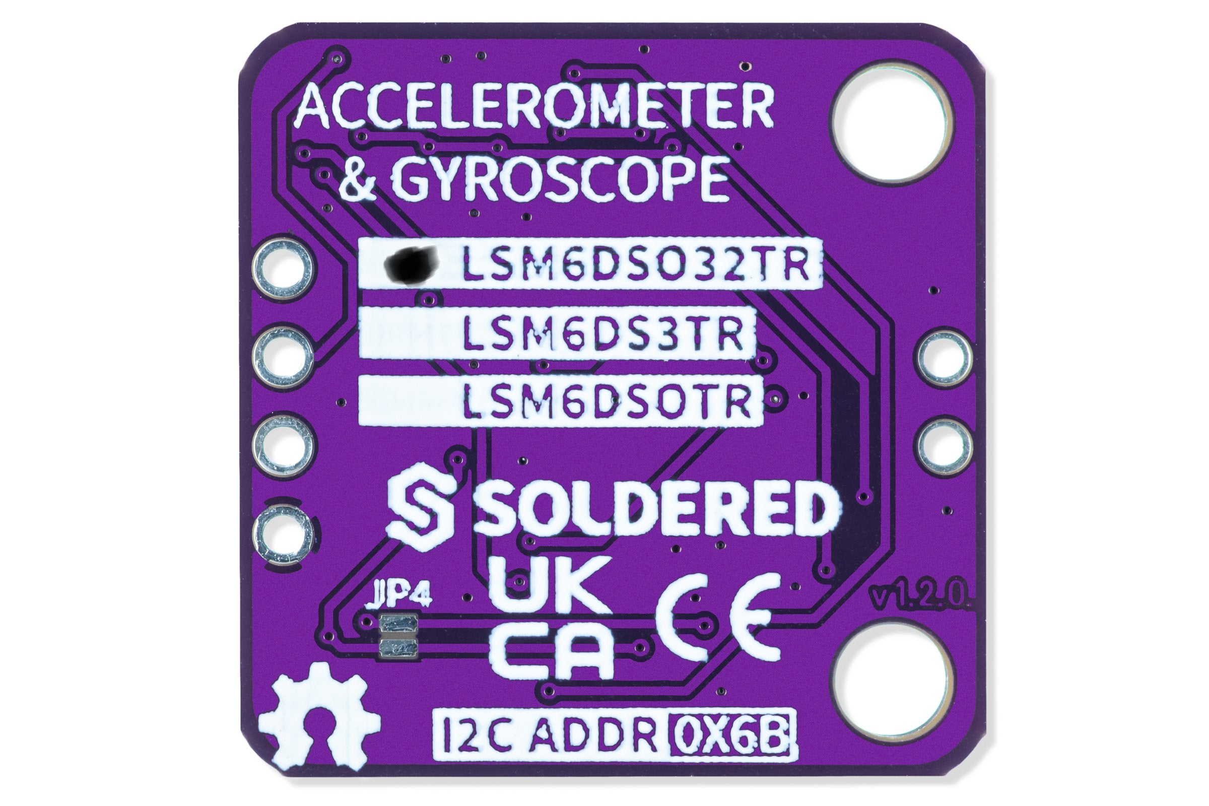 Accelerometer &amp; Gyroscope LSM6DSO32 6-DOF breakout-easyC ecosystem