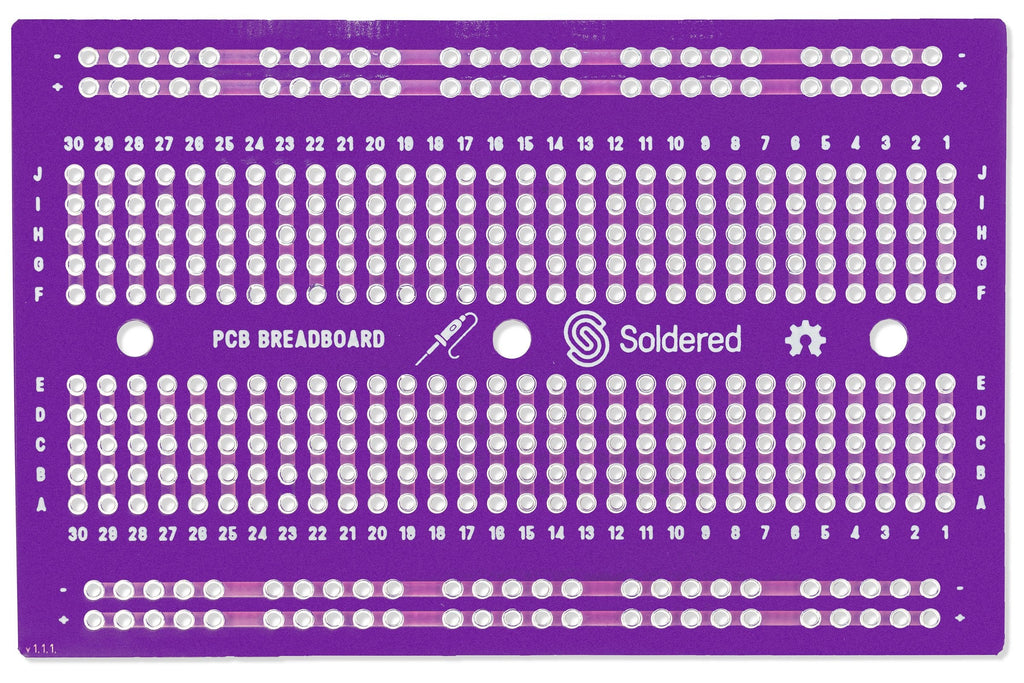 Eksperimentalna pločica/protopločica u PCB verziji