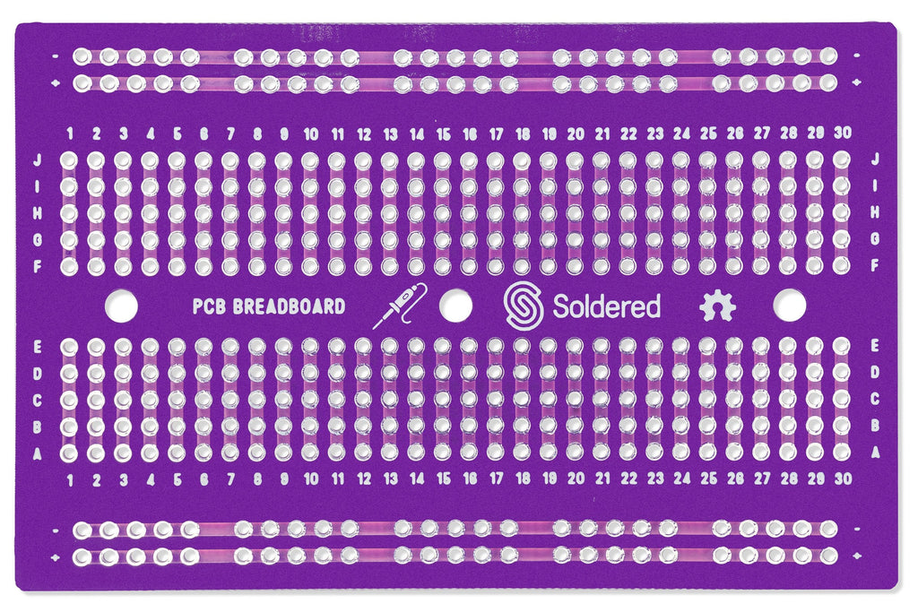 Eksperimentalna pločica/protopločica u PCB verziji