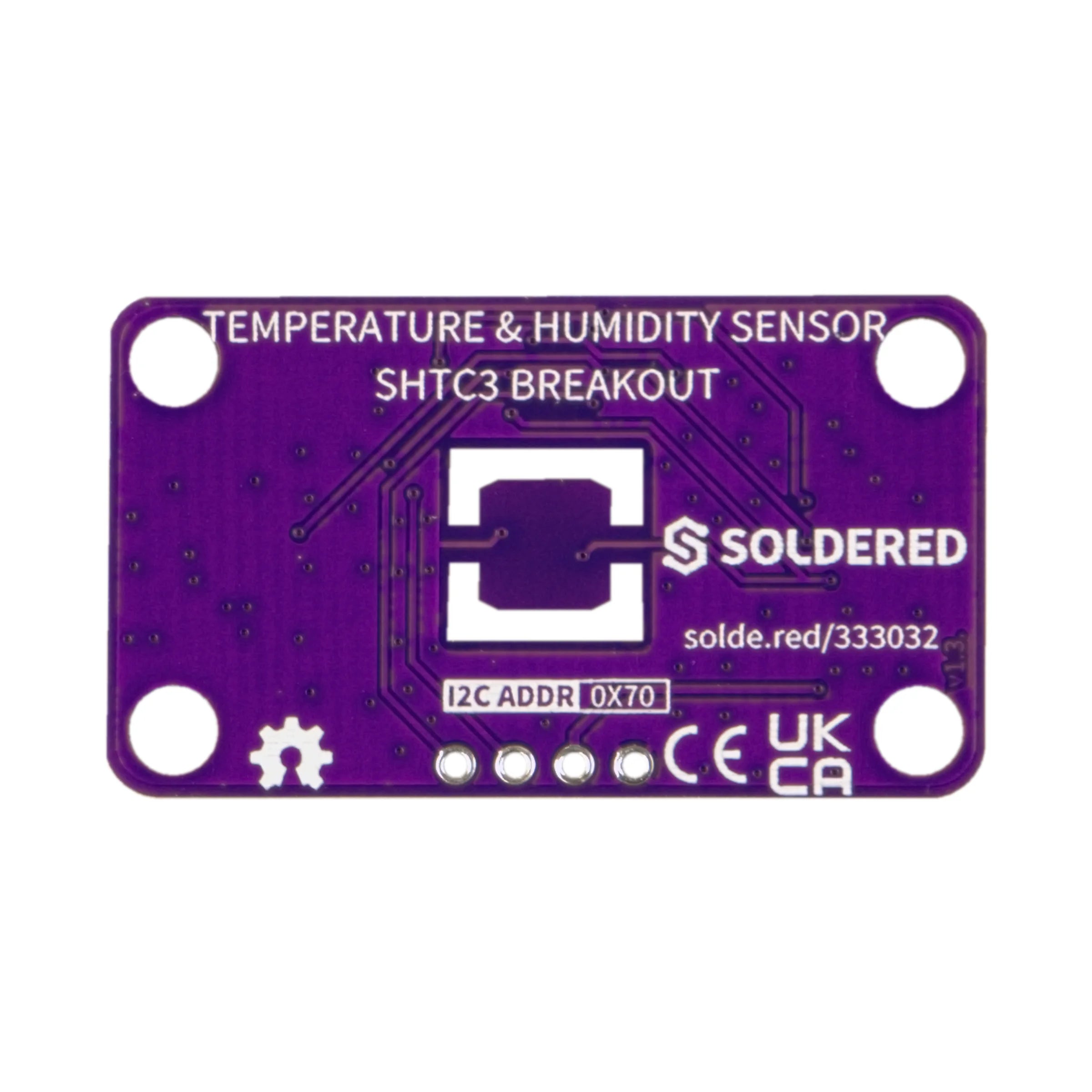 Temperature and Humidity Sensor SHTC3 Breakout