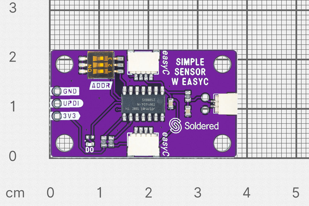 Simple rain sensor board with easyC-easyC ekosustav