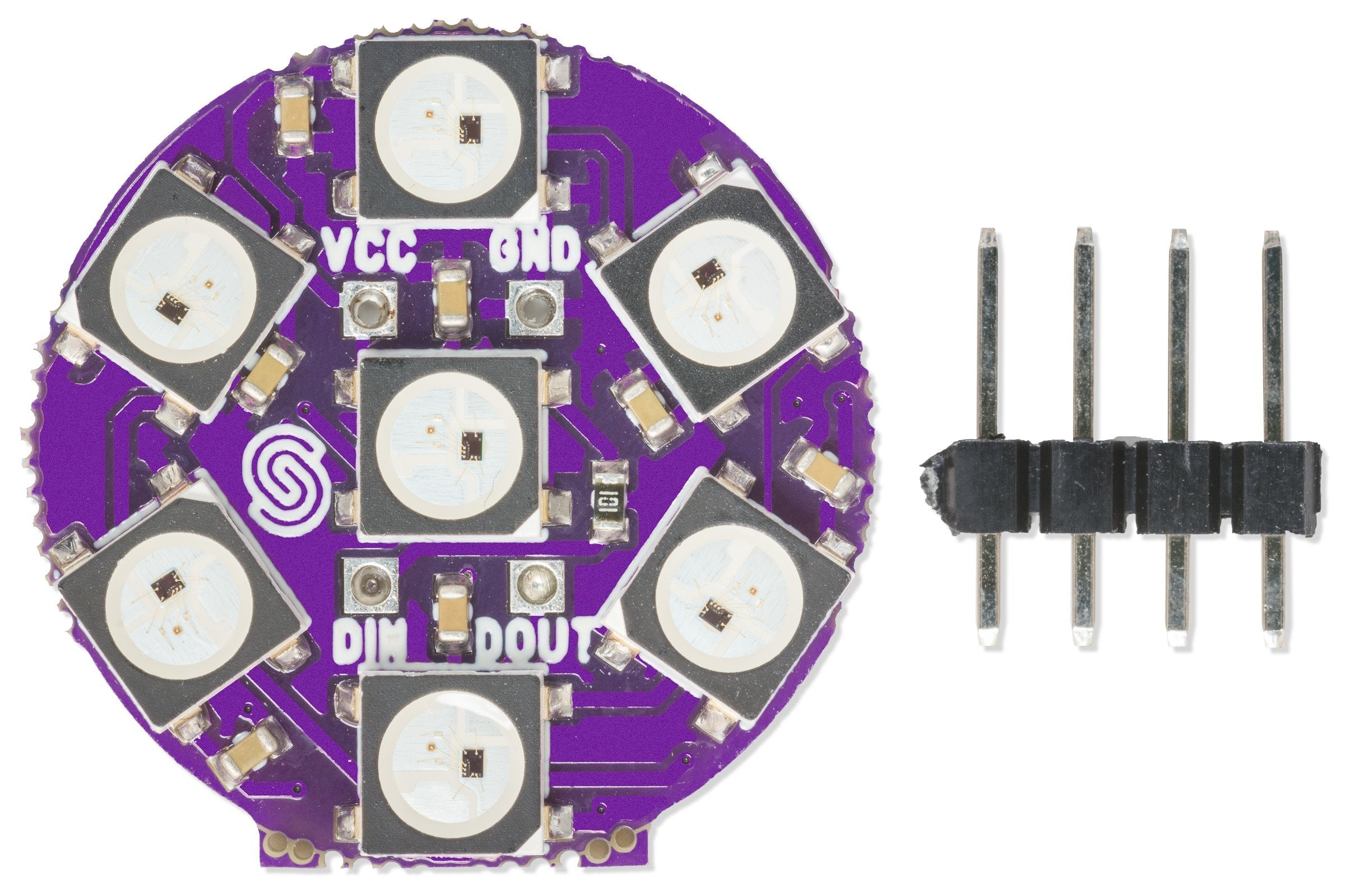 Intelligenter LED WS2812B Ring 7
