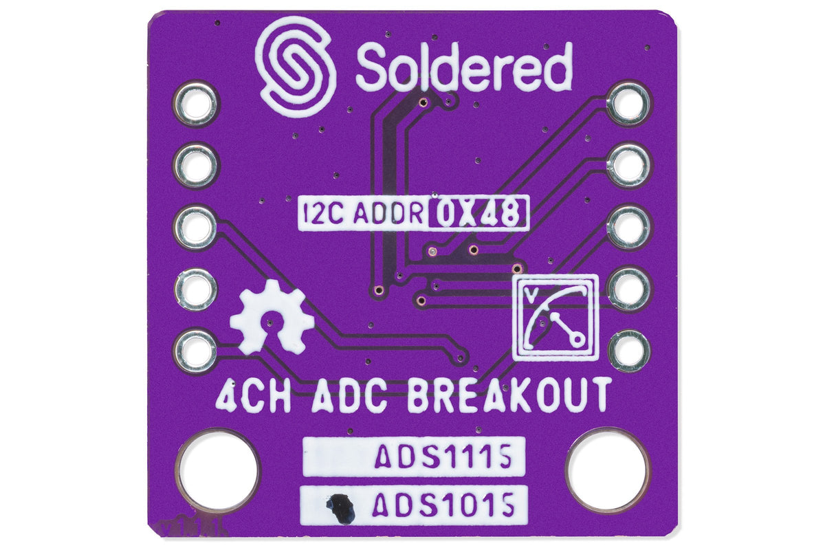 Analogno-digitalni konverter 12-bit ADS1015 4-kanalni s PGA