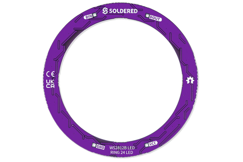 Intelligenter LED WS2812B Ring 24