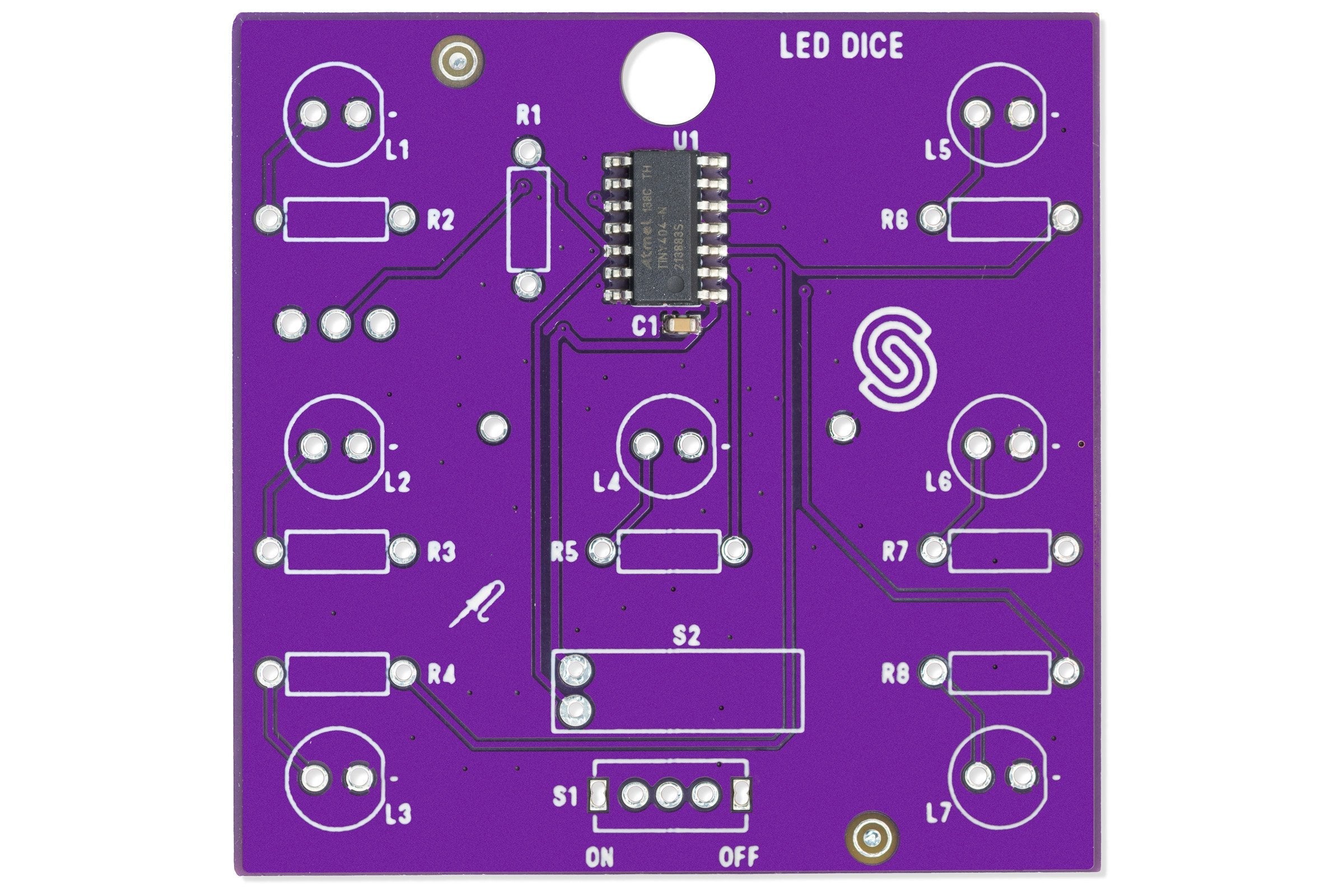 Löten-Lernpaket "LED-Würfel"