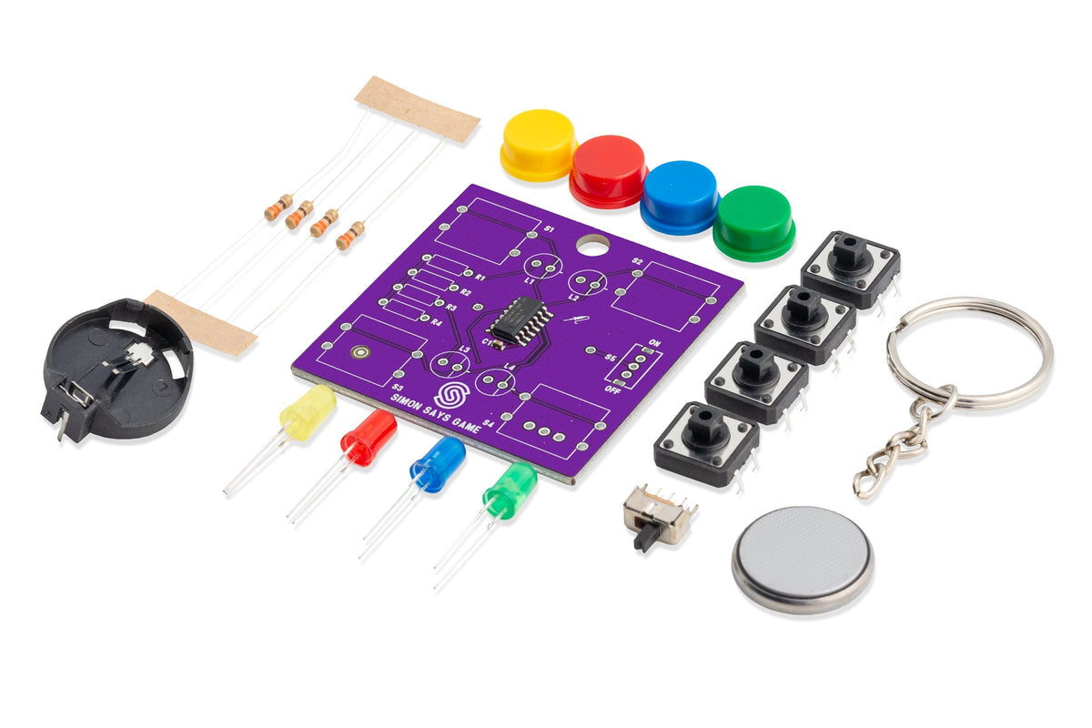 Simon Says Game Solder Kit