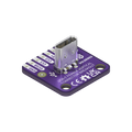 3x Soldered USB-C female vertical connector breakout
