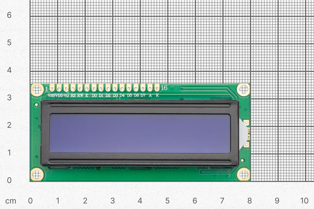 LCD-Bildschirm I2C weiß/blau