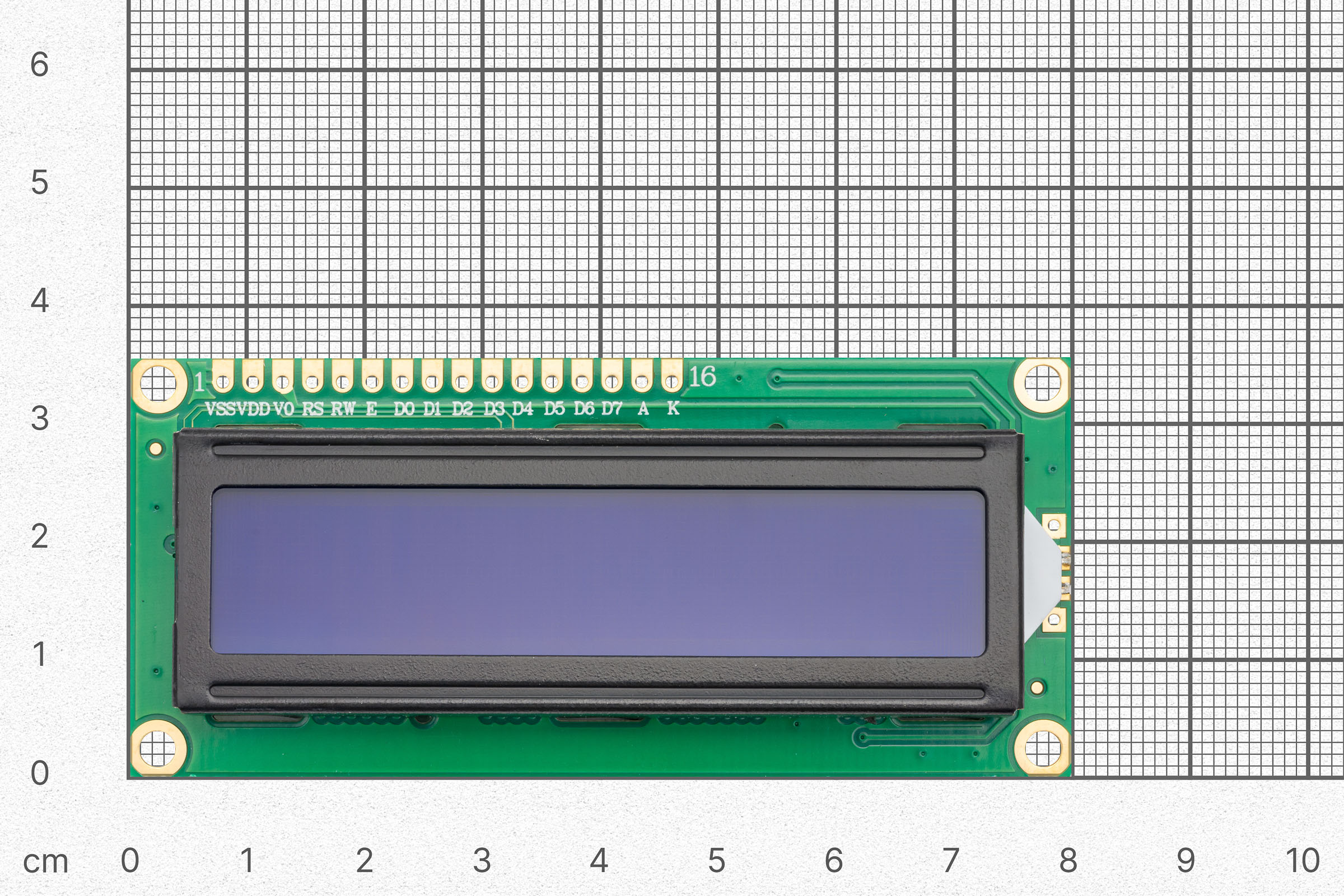 LCD-Bildschirm I2C weiß/blau