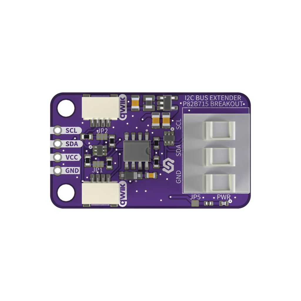 Soldered I2C-Bus-Erweiterung P82B715 Breakout