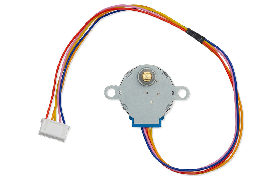 Schrittmotor mit dem Treiber