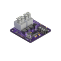Soldered 5W audio amplifier PAM8406 board
