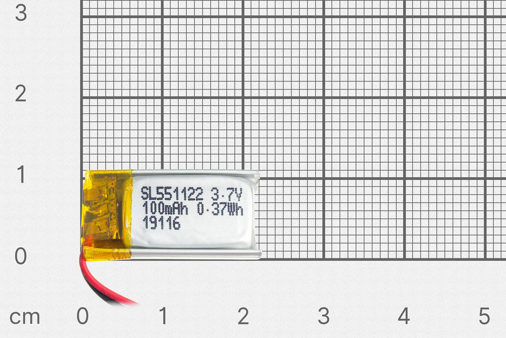 Lithium-Akku 100 mAh 3,7 V