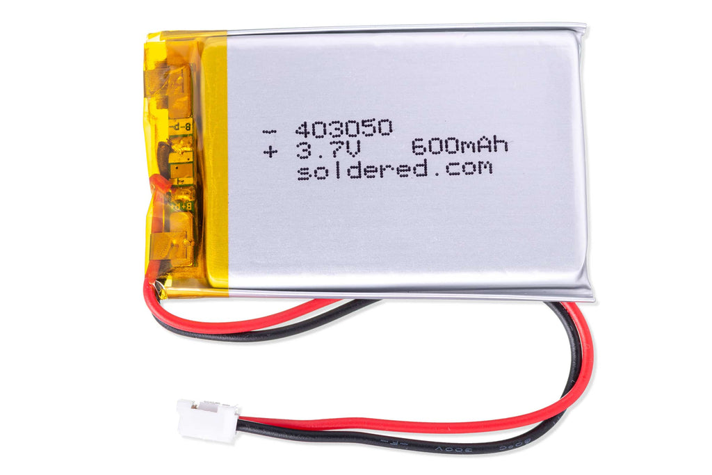Lithium-Akku 600 mAh 3,7 V